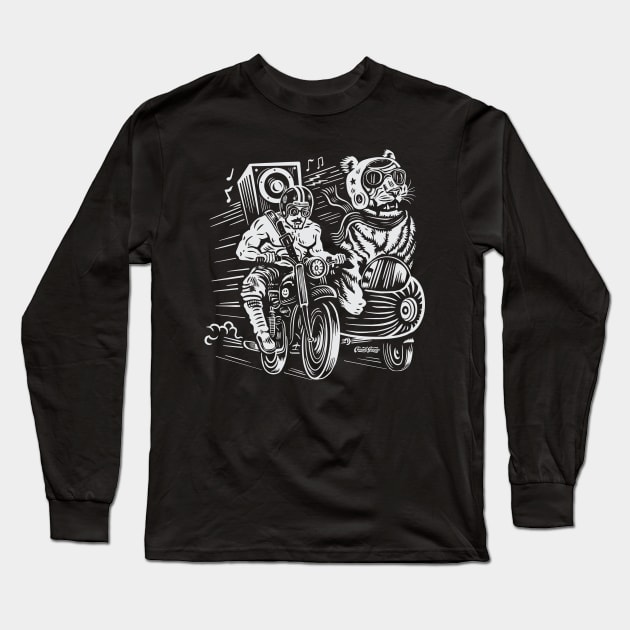 Ride or Die Bestie T-Shirt V2 Long Sleeve T-Shirt by ConradGarner